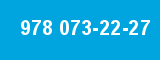 978 073-22-27 978 073-22-27